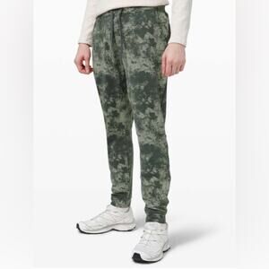 Lululemon city sweat jogger 29” French terry astral smoked spruce green fern M